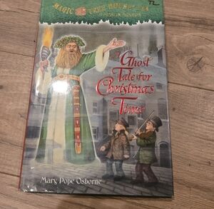 Magic Tree House #44 Merlin Mission Ghost Tale for Christmas Time Hardback Book